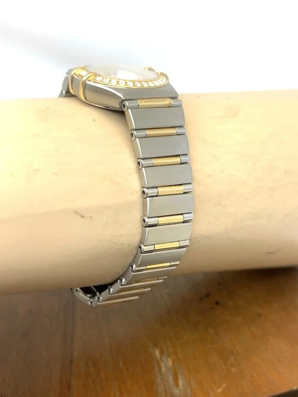 Omega Constellation Women's Watch 160 Years Anniversary Diamond 18K Gold & Steel